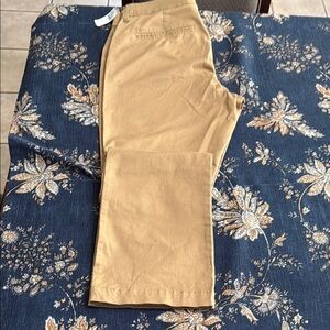 Old Navy Tan Chinos Classic Cotton Blend Brand New W/ Tags
